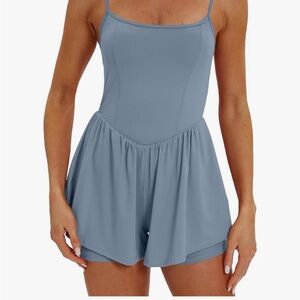 Women's Blue Romper